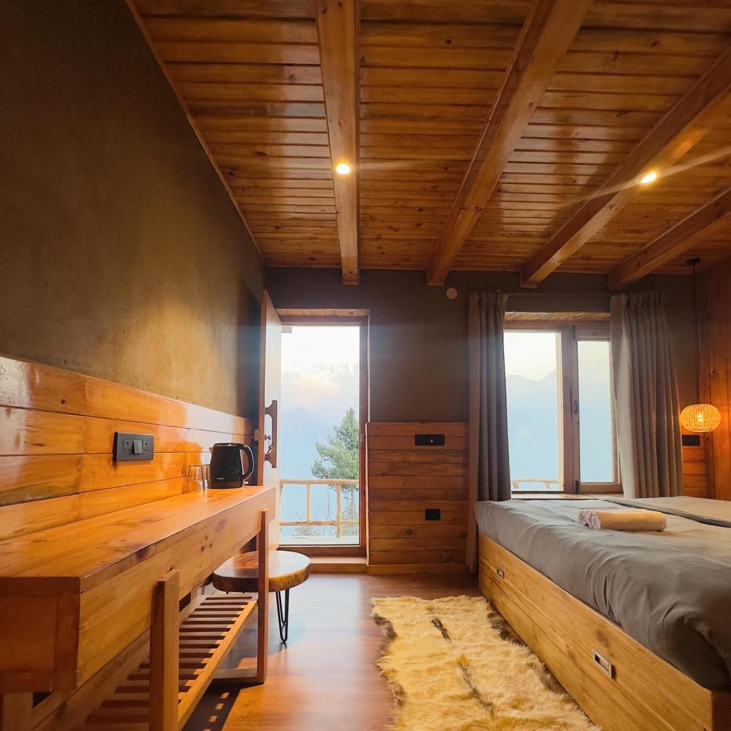 Fayul Retreat - India Highest Glamp And Ecoluxury Stay Kalpa Exterior photo